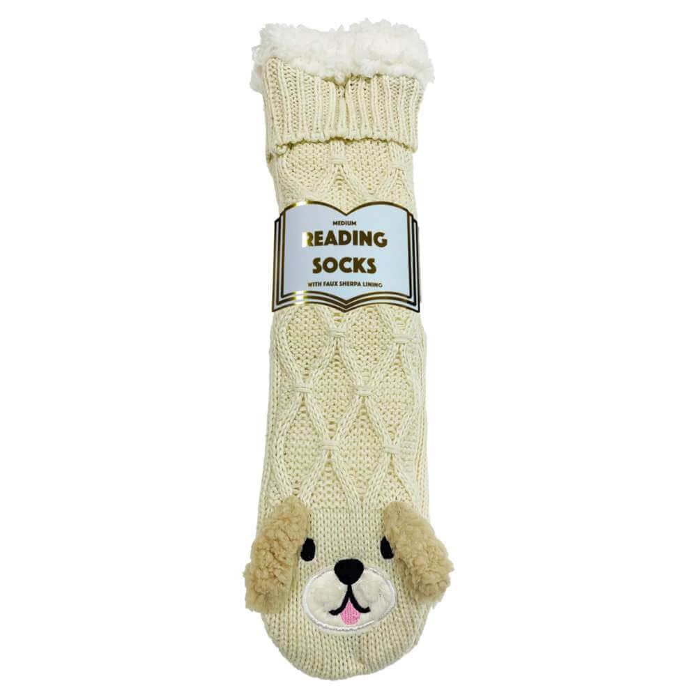 Women's Reading Socks - Labrador - Funky Gifts NZ