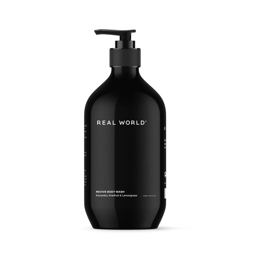 Real World - Revive Body Wash - Koromiko, Kiwifruit & Lemongrass - Funky Gifts NZ