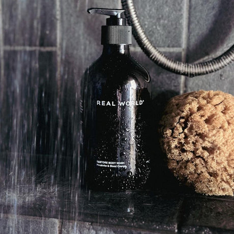 Real World - Restore Body Wash - Harakeke & Blood Orange - Funky Gifts NZ
