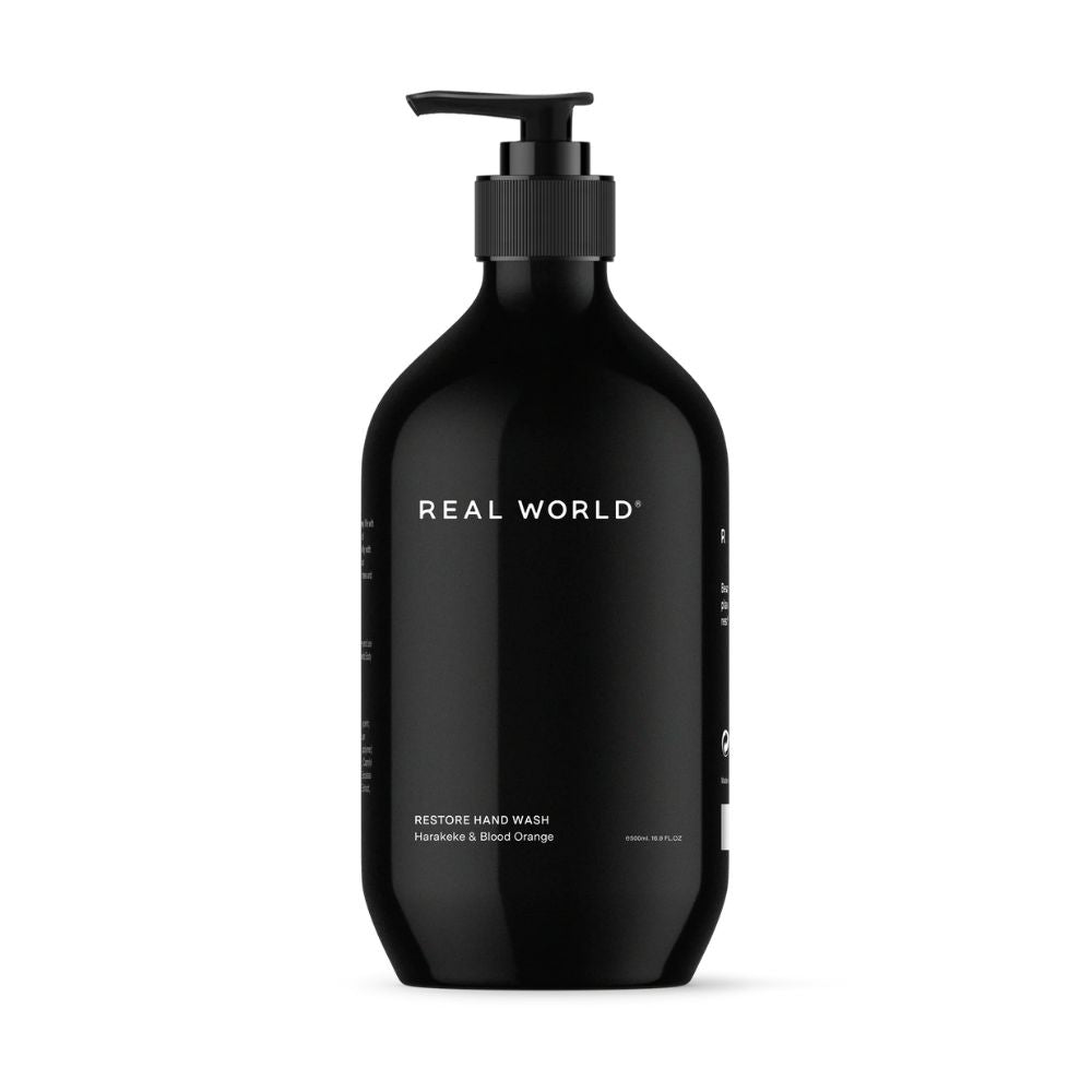 Real World - Restore Hand Wash - Harakeke & Blood Orange - Funky Gifts NZ