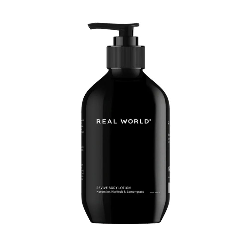 Real World - Revive Body Lotion - Koromiko, Kiwifruit & Lemongrass - Funky Gifts NZ