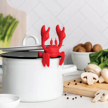 Red Spoon Holder & Steam Releaser - Funky Gifts NZ