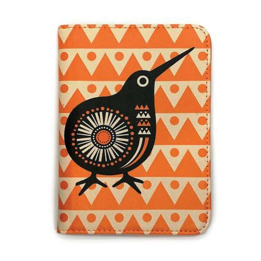 Retro Kiwi Passport Holder - Funky Gifts NZ