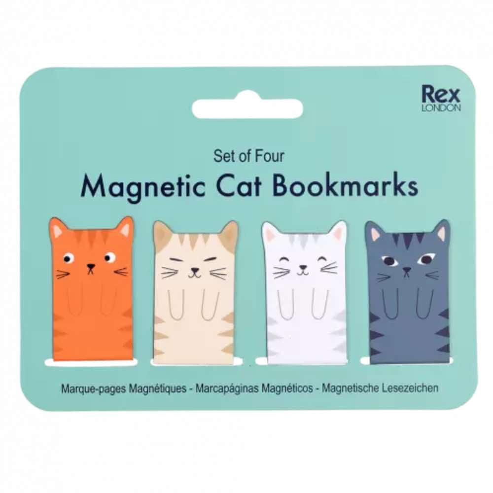 Magnetic Cat Bookmarks - Funky Gifts NZ
