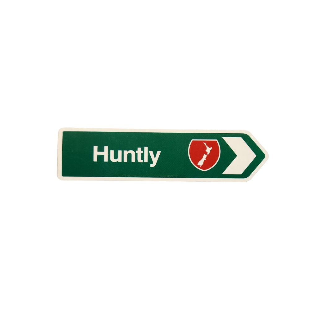 NZ Road Sign Magnet - Huntly - Funky Gifts NZ