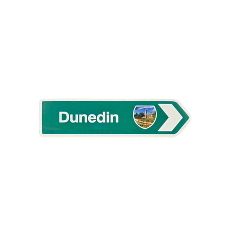NZ Road Sign Magnet - Dunedin - Funky Gifts NZ