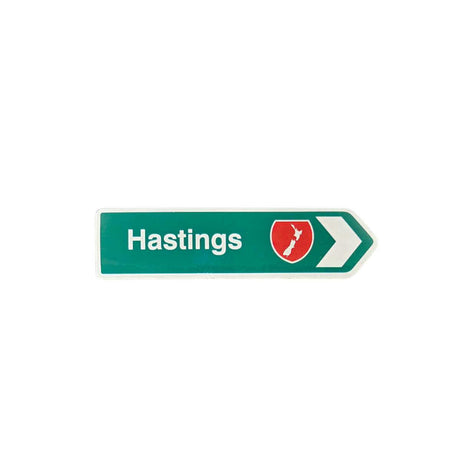 NZ Road Sign Magnet - Hastings - Funky Gifts NZ
