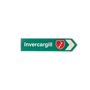 NZ Road Sign Magnet - Invercargill - Funky Gifts NZ