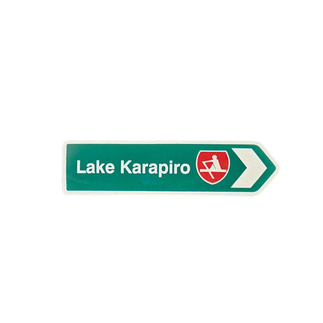 NZ Road Sign Magnet - Lake Karapiro - Funky Gifts NZ