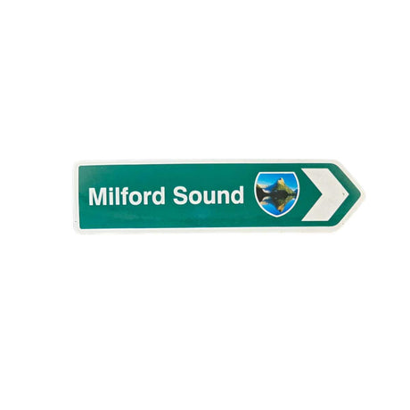NZ Road Sign Magnet - Milford Sound - Funky Gifts NZ