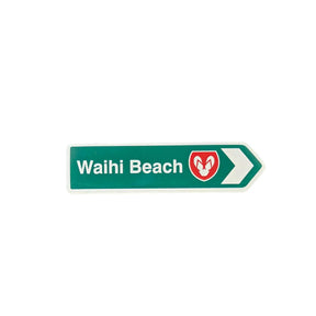 NZ Road Sign Magnet - Waihi Beach - Funky Gifts NZ
