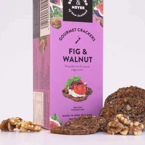 Gourmet Crackers - Fig & Walnut - Funky Gifts NZ
