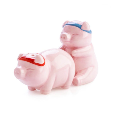 Salt & Pepper Set Rude Pigs - Funky Gifts NZ