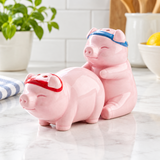 Salt & Pepper Set Rude Pigs - Funky Gifts NZ