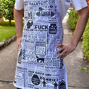 F Word Apron - Funky Gifts NZ