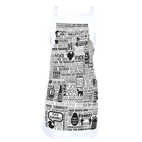 F Word Apron - Funky Gifts NZ