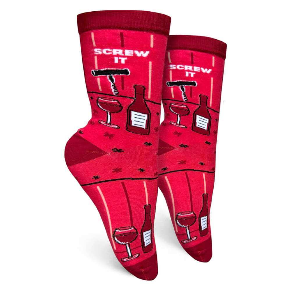 Screw It Women's Socks - Funky Gifts NZ