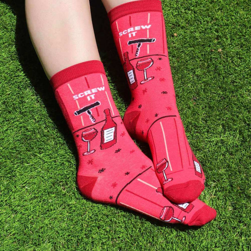 Screw It Women's Socks - Funky Gifts NZ