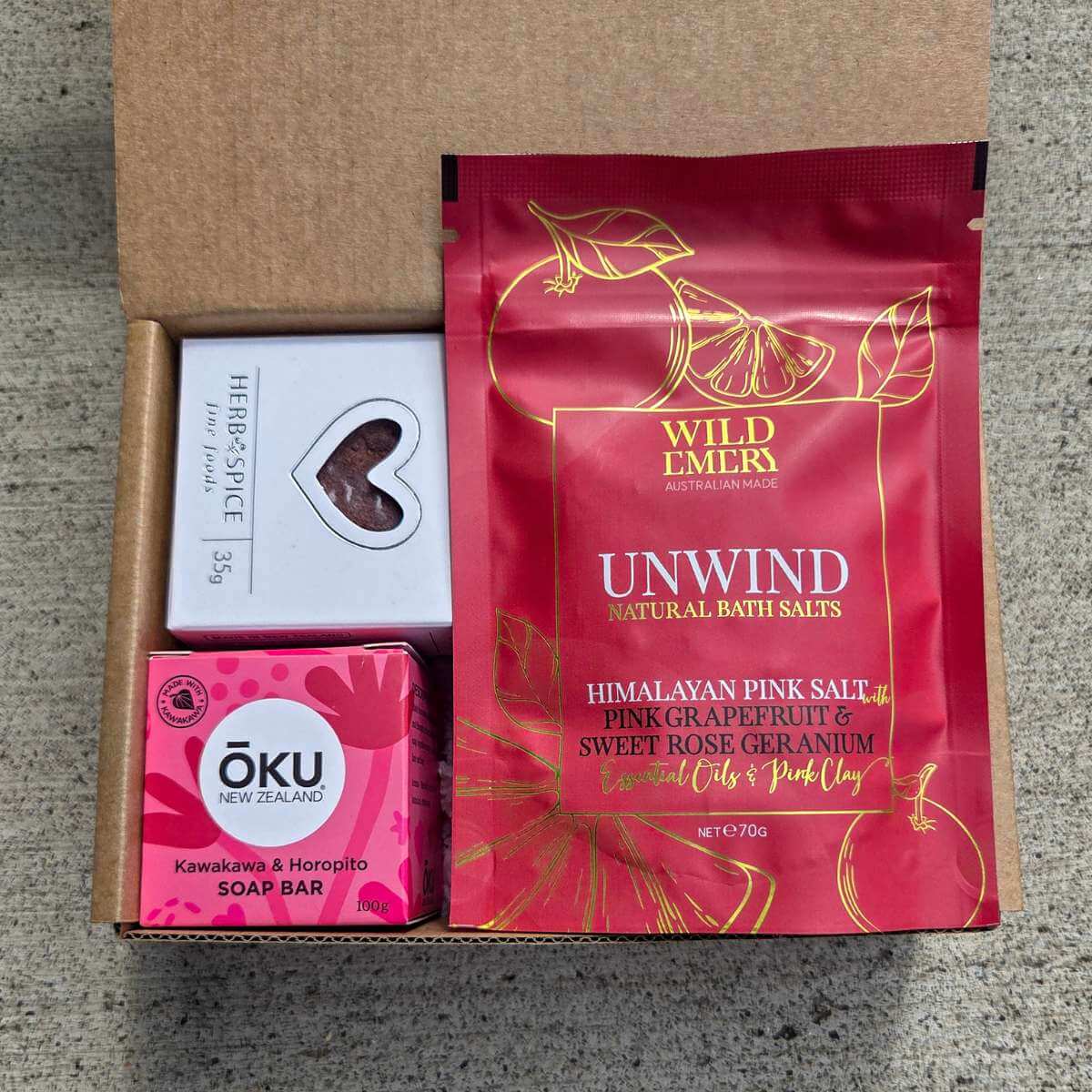 Seriously Awesome Soaps & Treats Mini Gift Box - Funky Gifts NZ