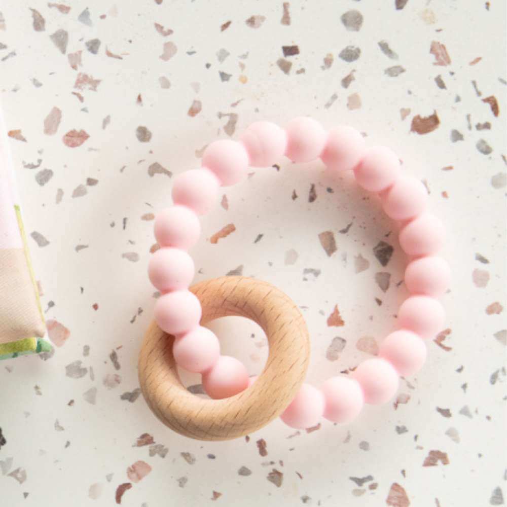Splosh Silicone Baby Teether Pink – Funky Gifts NZ