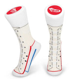 Silly Socks - White Sneaker Socks - Funky Gifts NZ