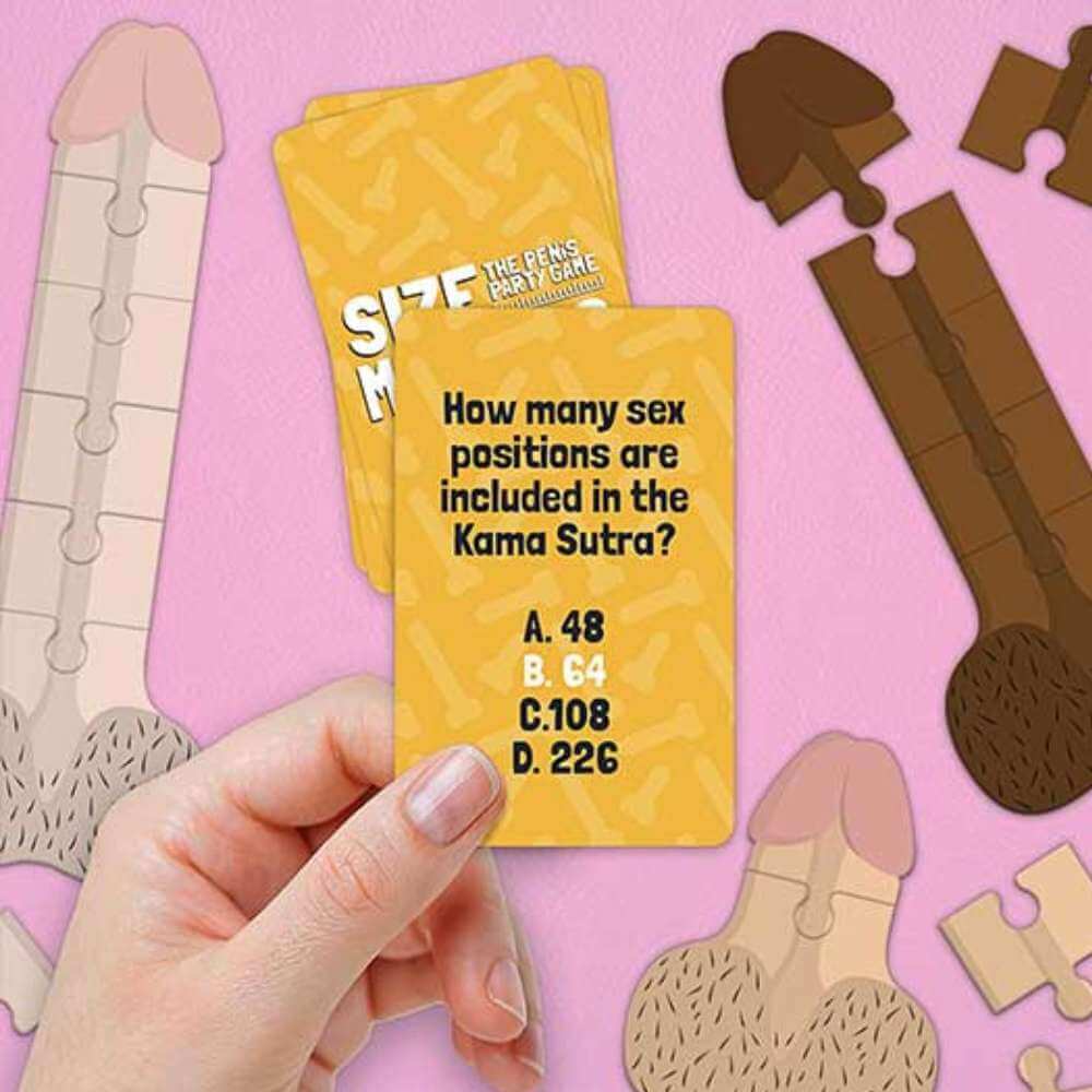 Size Matters Party Game - Funky Gifts NZ