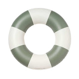 SunnyLife Slim Tube Pool Ring Olive Stripe - Funky Gifts NZ