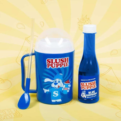 Slush Puppie – Making Cup & Blue Raspberry Syrup Set - Funky Gifts NZ