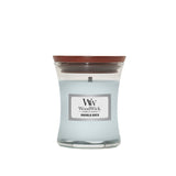 Small Scented WoodWick Soy Candle - Magnolia Birch - Funky Gifts NZ