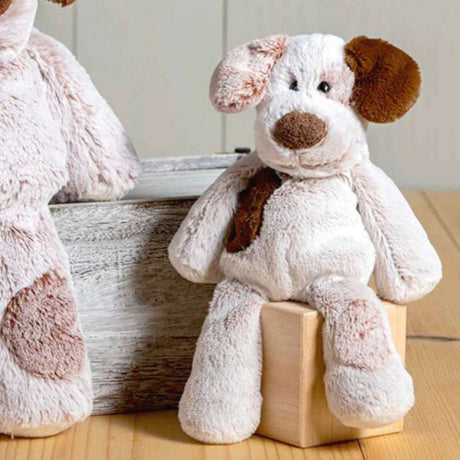 Small 23cm Marshmallow Puppy - Funky Gifts NZ