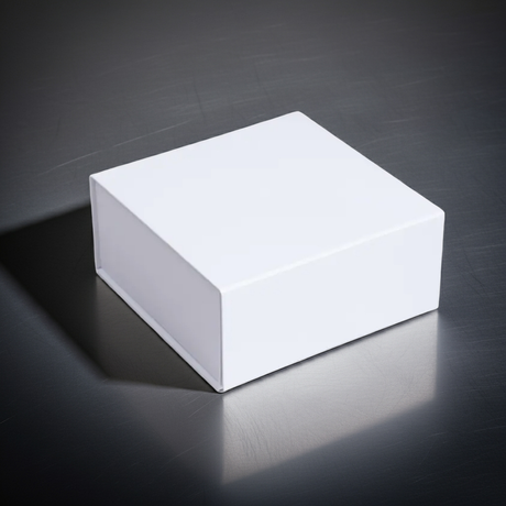 Small Magnetic White Gift Box - Funky Gifts NZ