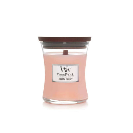 Small WoodWick Scented Soy Candle - Coastal Sunset - Funky Gifts NZ