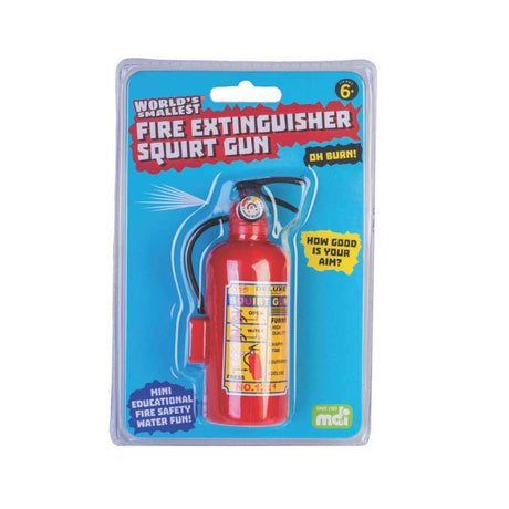 World’s Smallest Fire Extinguisher Squirt Gun - Funky Gifts NZ