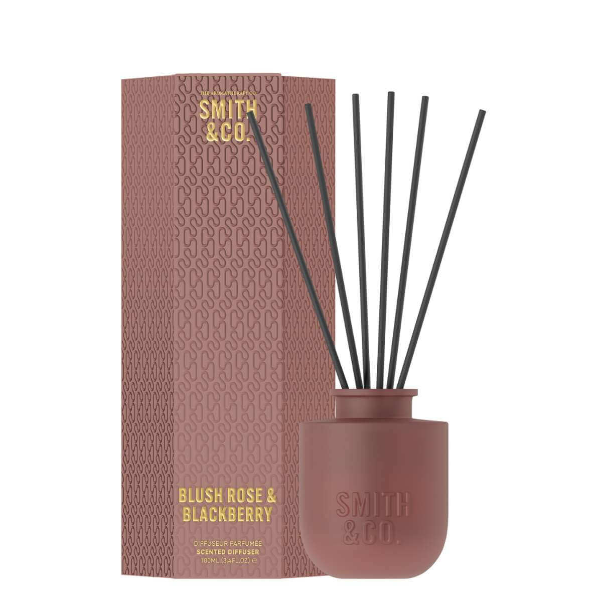 Smith & Co Diffuser - Blush Rose & Blackberry - Limited Edition - Funky Gifts NZ
