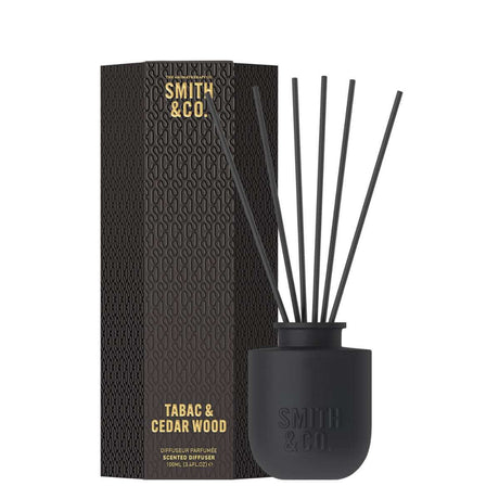 Smith & Co Diffuser - Tabac & Cedarwood - Limited Edition - Funky Gifts NZ