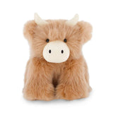 Snuggle Bunnies Hilda The Highland Cow - Caramel - Funky Gifts NZ