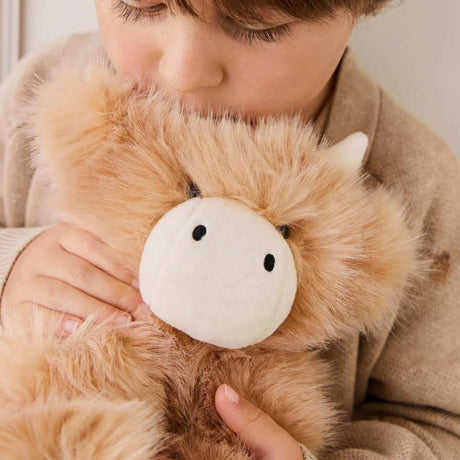 Snuggle Bunnies Hilda The Highland Cow - Caramel - Funky Gifts NZ