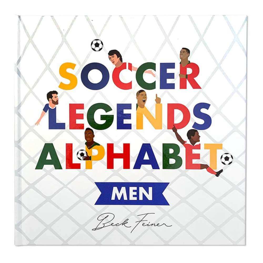 Soccer Legends Alphabet Book : Men - Funky Gifts NZ