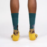 Sock It To Me - Men's Crew Socks - Skeleton Crew (Glow-in-the-Dark) - Funky Gifts NZ