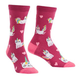 Sock It To Me - Women's Crew Socks - Look At Meow - Funky Gifts NZ