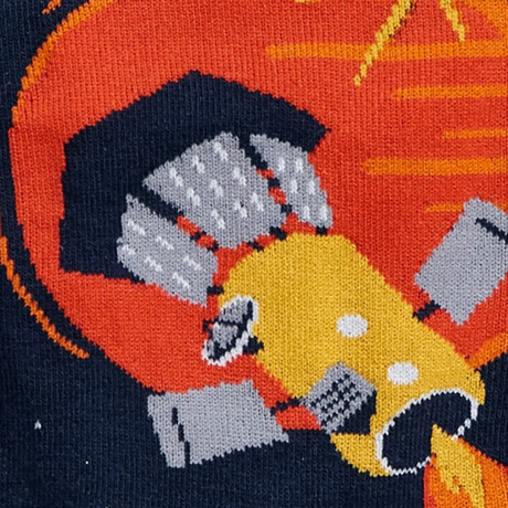 Sock It To Me - Women's Crew Socks - Fly Me To The Sun - Funky Gifts NZ