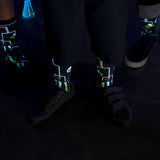 Sock It To Me - Men's Crew Socks - Laboratory (Glow-in-the-Dark) - Funky Gifts NZ