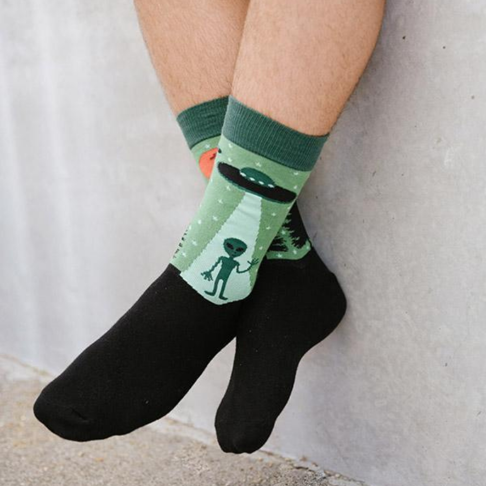 Sock It To Me - Men's Crew Socks - I Believe - Funky Gifts NZ