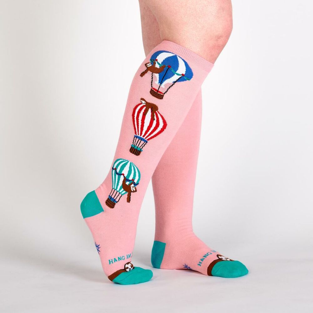 Sock It To Me - Knee High Socks - Hang In There - Funky Gifts NZ