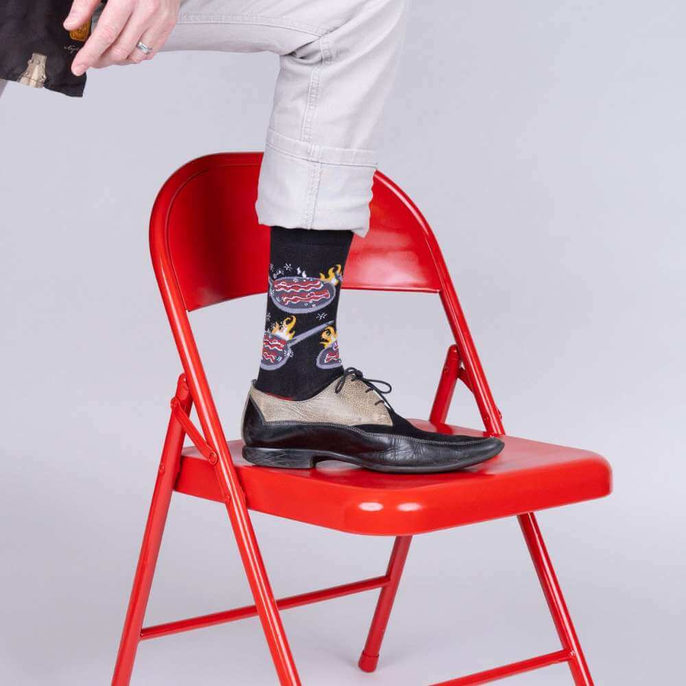 Sock It To Me - Men's Crew - You're Bacon Me Hungry - Funky Gifts NZ