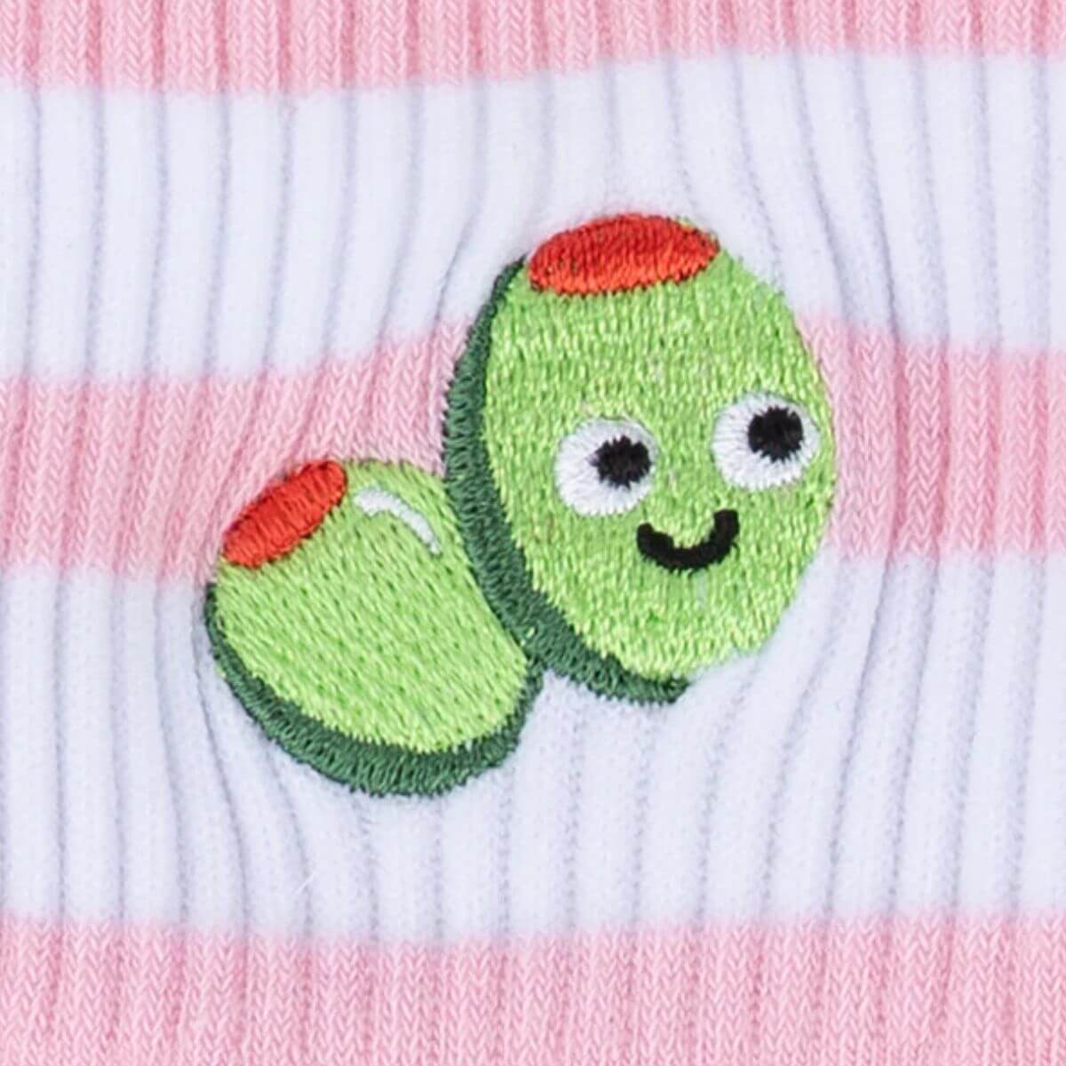 Sock It To Me Socks - Unisex Quarter Sock - Olive You! - Funky Gifts NZ