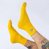 Sock It To Me Socks - Unisex Quarter Sock - Bee Mine - Funky Gifts NZ