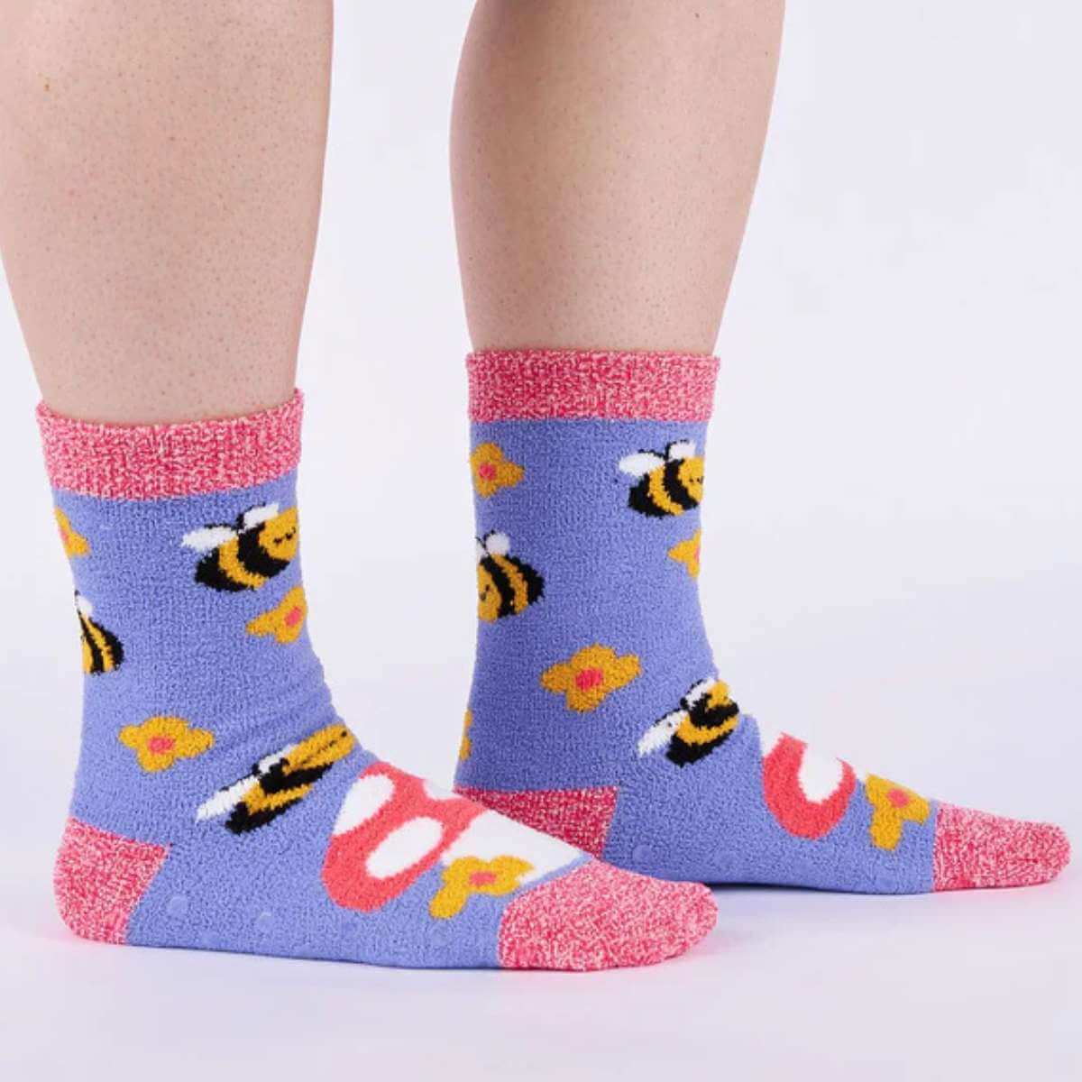 Sock It To Me - Slipper Socks - Love You So Mush - Funky Gifts NZ