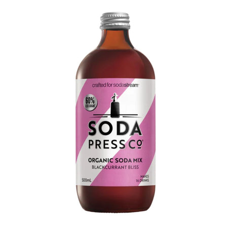 Soda Press Organic Blackcurrant Bliss Mixer - Funky Gifts NZ