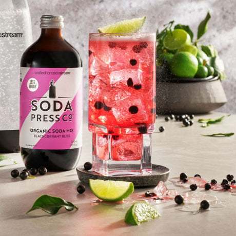 Soda Press Organic Blackcurrant Bliss Mixer - Funky Gifts NZ